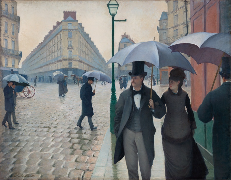 Paris Street; Rainy Day, Gustave Caillebotte, Art Institute of Chicago